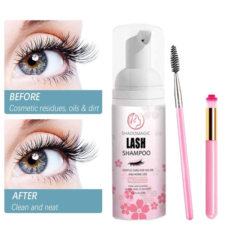 Eyelash Extension Is Safe - Nazik ve Hassas Kirpik Temizleme Köpüğü,