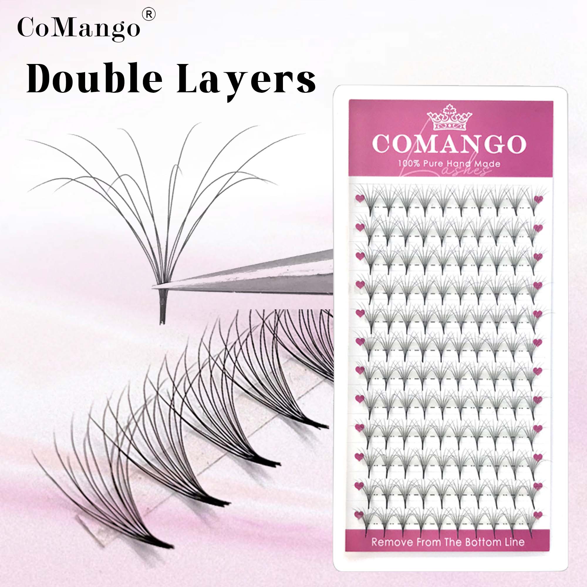 COMANGO Güzel Çift Katmanlı Ka - Eyelash Extension Mega Volume incelemesi ve fiyatı