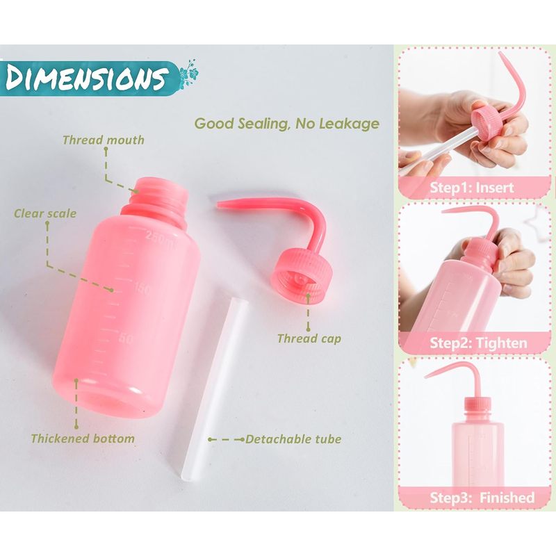 250ml Pembe Kavisli Ağızlı Kir - Eyelash Extension Is Safe incelemesi ve fiyatı
