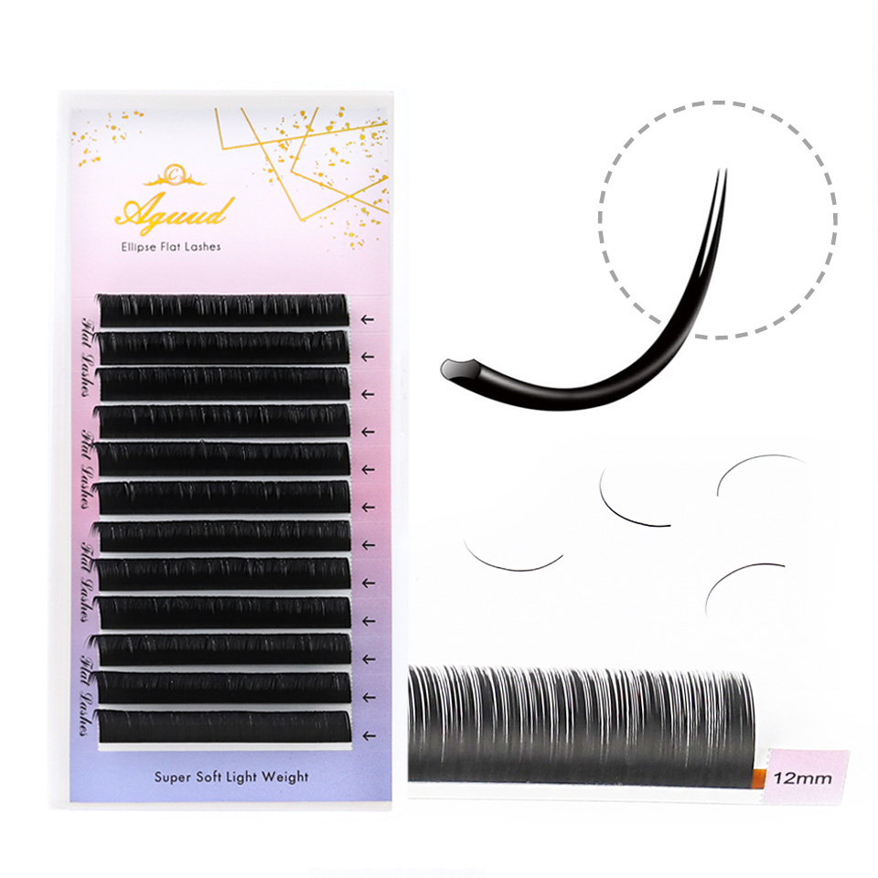 AGUUD Yapay Vizon Kirpik, Elip - Eyelash Extension Human Hair incelemesi ve fiyatı
