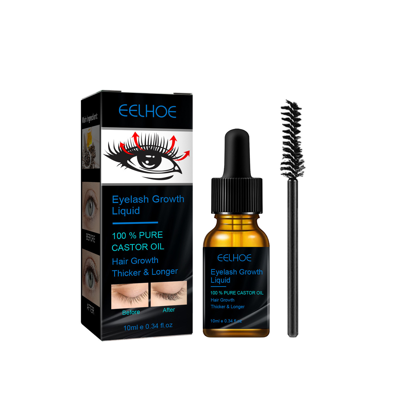 Hint yağı kirpik büyüme serumu - Eyelash Extension Human Hair incelemesi ve fiyatı